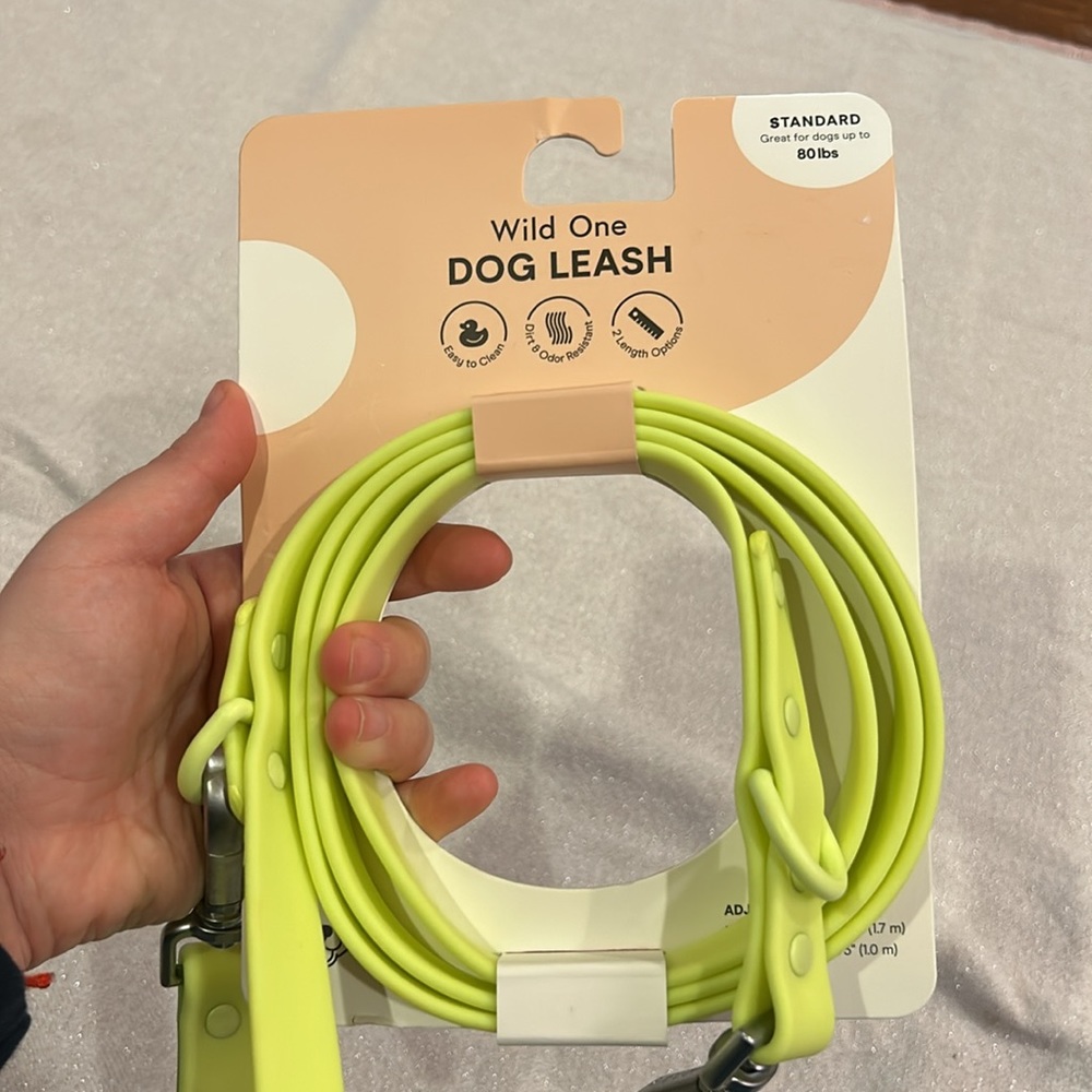WILD ONE Dog Leash Standard Size Limeade